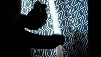 Preview 2 of Video Bokep Anak Bapa - Curved dick low h erection cbt tap on cock shaft by window [9818431]
