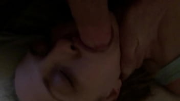 Preview 2 of Simpalsex - Fucking her mouth as she tried to go to s..