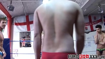 Preview 3 of Bhojpuri Pron - Handsome young men testing their brawn in the ring