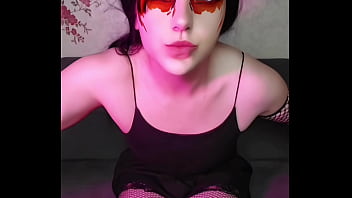 Preview 2 of Blaz Cum - Sizzling Goth Vibes: My Most Daring Crossdressing Look Yet!