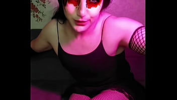 Preview 3 of Blaz Cum - Sizzling Goth Vibes: My Most Daring Crossdressing Look Yet!