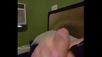Preview 2 of Brazze Boob - First upload stroking my cock!