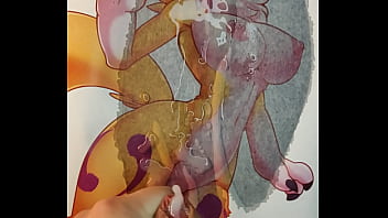 Preview 3 of Sandra Popa Mfc - Sunglasses Renamon (Digimon) furry tribute (double)