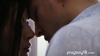 Preview 1 of Pooja Xxx Mobi - European teen in sexy stockings undressed and fucked