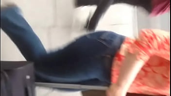 Preview 4 of Rough Seduction German - Candid - Latina BigButt In Tight Jeans (WC1) No:1
