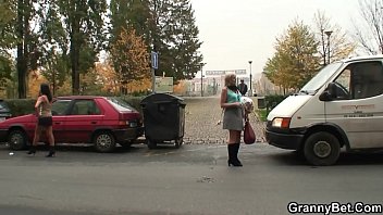 Preview 2 of Sunylevny Xvideos - Young guy picks up 70 years old prostitute