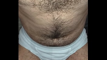 Preview 2 of Sax Hindi Vidio Com - Peito peludo na punheta com fleshlight