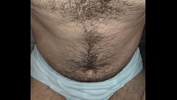 Preview 1 of Sax Hindi Vidio Com - Peito peludo na punheta com fleshlight