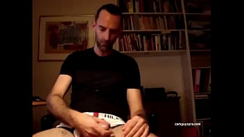 Preview 4 of Lastating Milk - Sexy Stud Smokes And Cums On His Shirt ( Camguyspro.com )