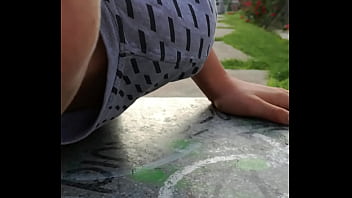 Preview 3 of Fhctan Xxc3 - Novia folla en un parque publico