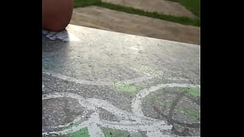 Preview 4 of Fhctan Xxc3 - Novia folla en un parque publico