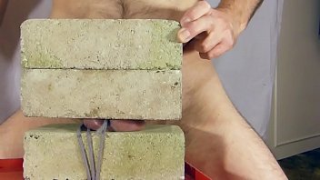 Preview 4 of Sanileyn Video Xxxxx - CBT - 28lbs on Crushed Balls