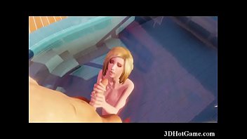 Preview 4 of Indianbestsex - 3D Busty Babe Gets Facial at the Pool!