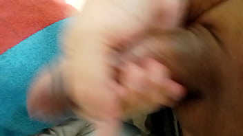 Preview 1 of Telugu Fucking Vedios Real - Jacking off my uncircumcised cock,  cumming,  closeup. August 30,  2024.