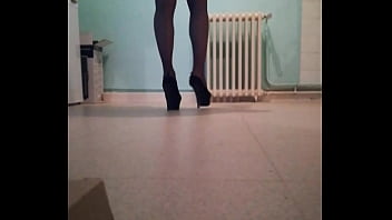Preview 4 of Nepali Poarn Xxxvideo Com - Crossdresser in high heels 1