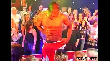 Preview 4 of Two Tiny Angles - Tons of bang on dance floor blow jobs from blondes with sperm at face