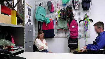 Preview 1 of Free Sxe Video - Actor Gets Outmarted And Used For Sex By Mall Cop - Mazy Myers,  Ryan Mclane