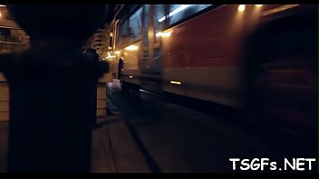 Preview 1 of Mom And Young Girls Sex - Horny guy slams the shemale&#039_s good asshole truly hard