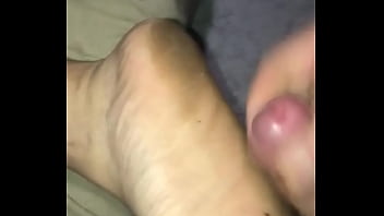 Preview 3 of Beautiful American Couple - Cum soles boyfriend