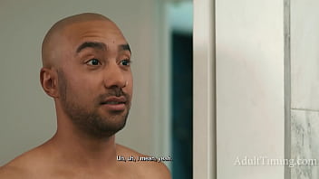 Preview 2 of Brother Sister Sexy Videos - Woah Woman.. I Need To Take A Shower Too - Oliver Davis,  Charlotte Sins