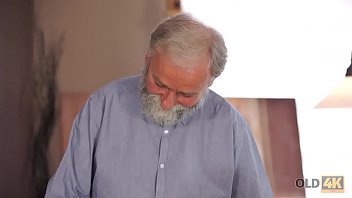 Preview 1 of Lambda Sxs - OLD4K. Nice cock of old teacher was main target for slutty beauty