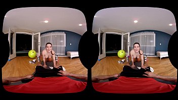 Preview 2 of Amazing Hd Girl - NAUGHTY AMERICA VR fucking in the gym