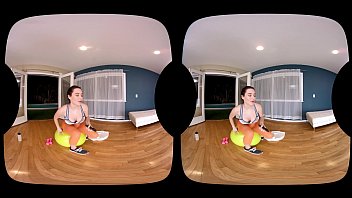 Preview 1 of Amazing Hd Girl - NAUGHTY AMERICA VR fucking in the gym