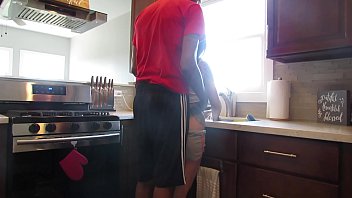 Preview 1 of Boolywood Video - asian take black dick all over the kitchen huge facial