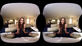 Preview 1 of Full Ses - NAUGHTY AMERICA VR fucking Kendra in the couch