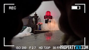 Preview 1 of Ebony Shemale Whatsapp Group - PropertySex - Troublemaker fucks her roommate after incident