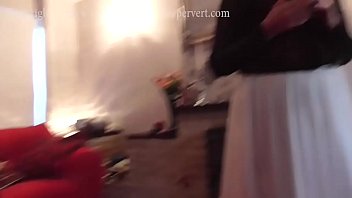 Preview 1 of Mom Play With Little Son - British Rosemary lets the Panty Pervert cum in her mouth.