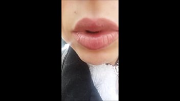 Preview 3 of Sannyleone Blue Film - OUTDOOR burps! this sexy b. sitter burps in a playground! burps in the public park and burping nun