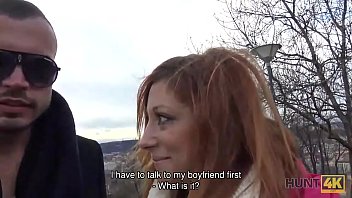 Preview 2 of By Grandmother - HUNT4K. Redhead always wanted to try sex for money with stranger