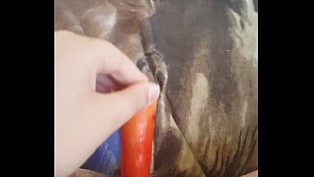 Preview 2 of Rabab Gatima - Young female using home made sex toy