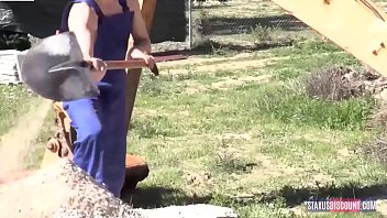 Preview 1 of Sixy Sister Video - Two guys fuck on a construction site
