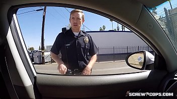Preview 2 of Kanad Sexx - CAUGHT! Black girl gets busted sucking off a cop during rally!