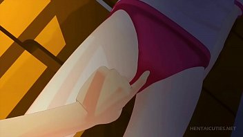 Preview 1 of Syexx - Petite hentai teen enjoys sucking cock while getting her pussy licked in 69