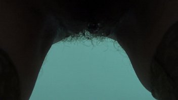 Preview 4 of Yuka Ogura - A pregnant blonde with a hairy pussy pissing into white panties and urinates without panties.