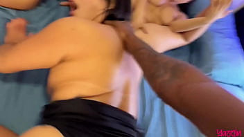 Preview 2 of Anzu Yuu - Sexo Amador Interracial - G&ecirc_meas safadas e Argentina gulosa chamam negro dotado pra foder no pelo (Completo no Sheer e Red)
