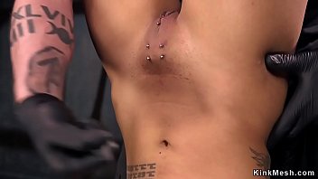 Preview 2 of Purnima Pron Video - Ebony in bondage suffers zipper