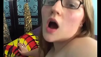 Preview 1 of Five Desperate - Obese busty chick in glasses rides and sucks hot blooded cock of her new guy
