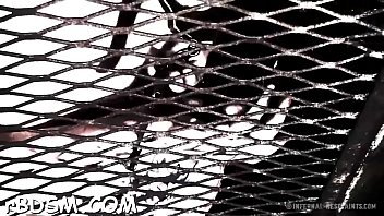 Preview 2 of Imdian Sex Videos - Nude and gagged hottie receives wild cunt pleasuring