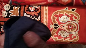 Preview 1 of Teen Sex Panjang - Akki Jerking on Mom Panty