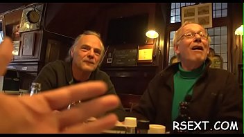 Preview 1 of Tino Russian Teen - Excited old chap takes a tour in amsterdam&#039_s redlight district