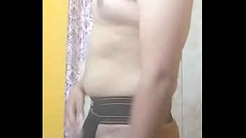 Preview 2 of Demi Lopez Double Penetration - Indian guy strip penis