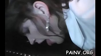 Preview 4 of Nik Tunisie - Slut gets a teat castigation session while being restrained