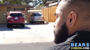 Preview 1 of Genuine Sexwife - Kinky bear has steamy fuck session with bearded young cub
