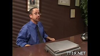 Preview 1 of Gay Totur - Cute legal age teenager gives sizzling fellatio and gets both holes stuffed