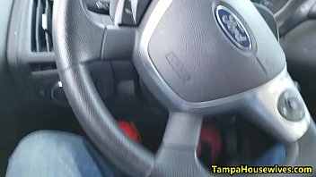 Preview 1 of Fast Handy - Parking Lot Blowjob