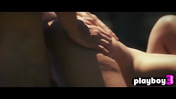 Preview 3 of Les Lesbiene - Hot tighty teens got fucked in a outdoor threesome sex